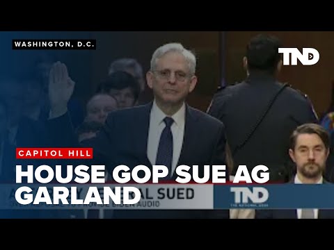 House Republicans sue AG Garland over Biden's interview audio, citing subpoena enforcement