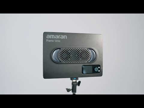 The Perfect Lights for Content Creators - amaran Pano 60c & 120c Review