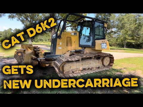 Cat D6K2 undercarriage replacement. 