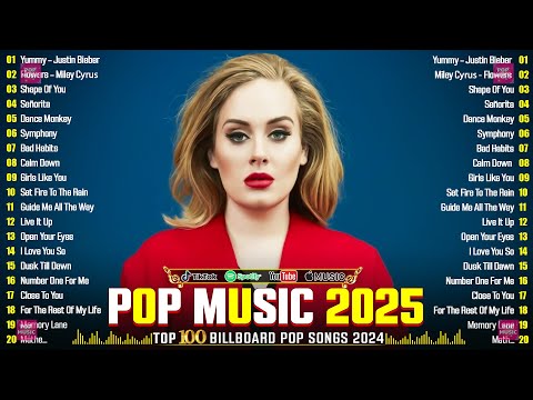 Adele, Billie Eilish, Taylor Swift, Camila Cabello, Dua Lipa, Rihanna - Billboard Top 50 This Week