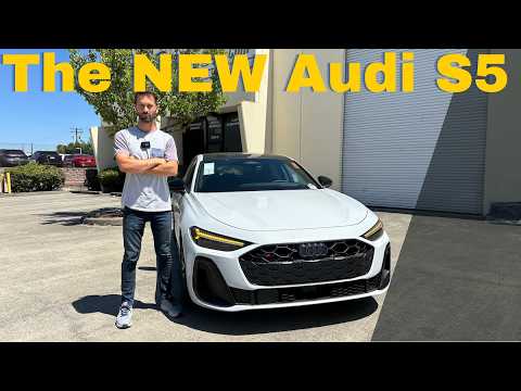 2025 Audi S5 with Prestige and Black Optic Package