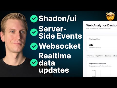The Ultimate Next.js Dashboard Stack (Shadcn, WebSocket / SSE, OLTP / OLAP Database)
