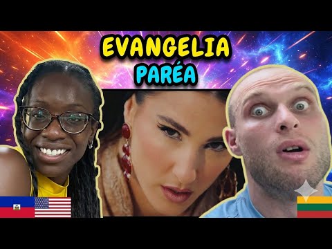 MV was Better than Performance!!! REACTION TO Evangelia - Paréa (Official Music Video)