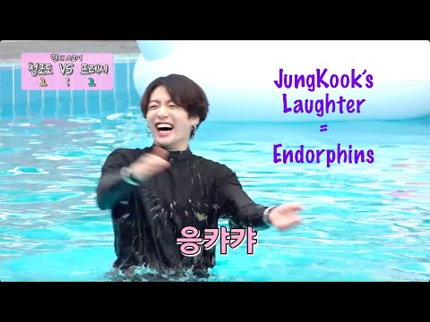 Jungkook's Laughter = Endorphins