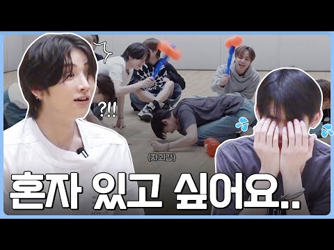 Playing famous Korean games | Silent 007 Bang, Bunny bunny, Zombie Game - &TEAM