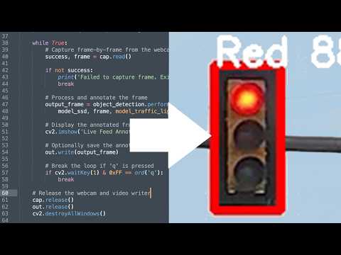 Detecting Traffic Lights using a Webcam