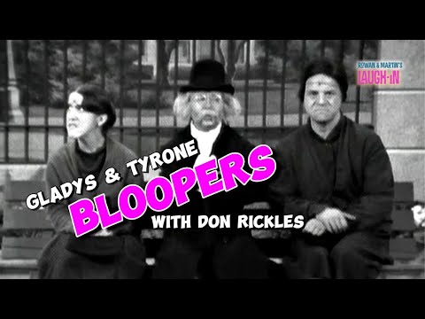 Bloopers! | Gladys & Tyrone & Don Rickles | Rowan & Martin's Laugh-In