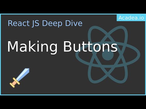 Ep34 - Creating Buttons in React