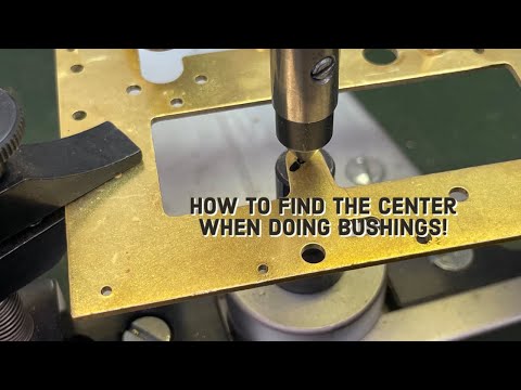 Closeup look at bushing work!