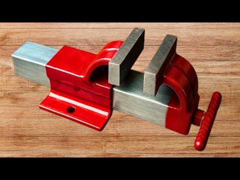 DIY Mini Vise From Scrap Iron Only 20k - Unexpected Quality