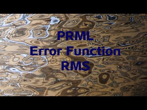 Polynomial Curve Fitting RMS Error