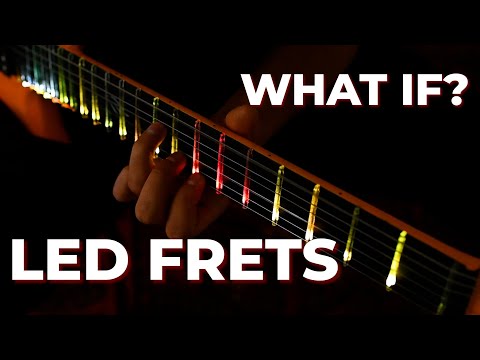 Turning My Guitar Into A Light Show with Glass Frets