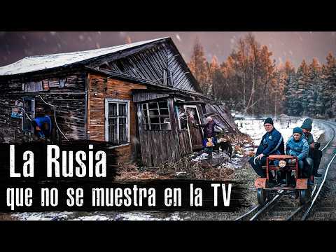 La cruda realidad rusa: Pueblos aislados, casas abandonadas / La Rusia profunda