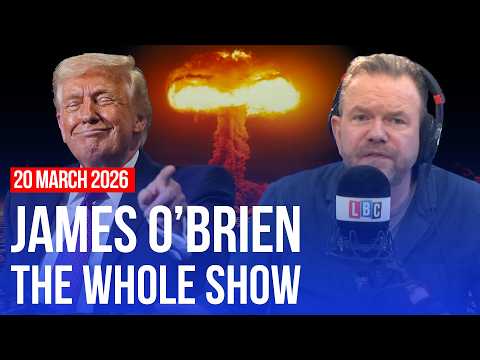 Why has Donald Trump gone to war? | James O'Brien - The Whole Show
