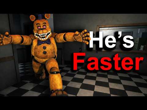 Fast Fredbear got a HORRIFYING New Upgrade..