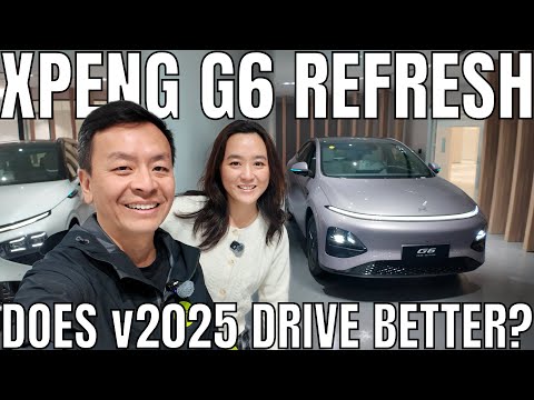 Refresh 2025 Xpeng G6 Walkaround and Real World Test Drive in China