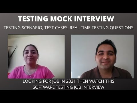 Testing Interview Questions| Manual| Test Scenario| Test Cases Interview| Testing Techniques