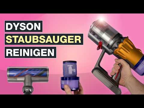 Cleaning Dyson vacuum cleaners 🧽 Dust bin, filters and brushes V15, V12, V11, V10 and more – Test...