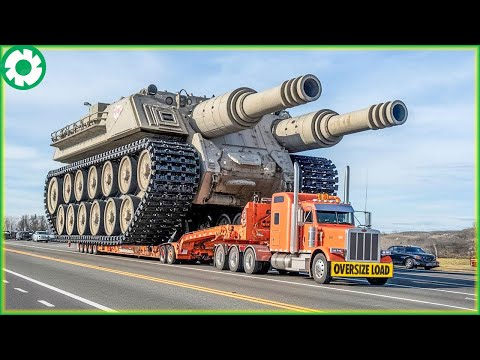 Extreme Dangerous Transport Skill Operations | Biggest Heavy Machinery Machines - The Engine #10
