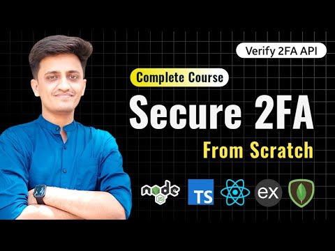 #8 - Verify 2FA API | Two Factor Authentication from Scratch 🔥| Node JS #coding