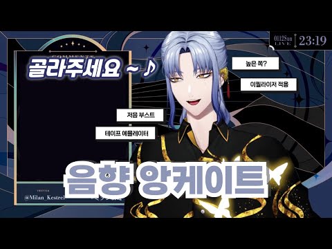 음향 앙케이트♪ 【 밀란 케스트렐 / 니지산지 / ミラン・ケストレル 】