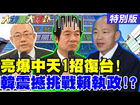 【#大新聞大爆卦】郭正亮爆中天"這招"拚復台?韓國瑜又送金句給賴清德?!高雄最新民調出爐!賴瑞隆領先是假象?"這數據"曝柯志恩有贏面?!20260202特別版 @大新聞大爆卦HotNewsTalk​