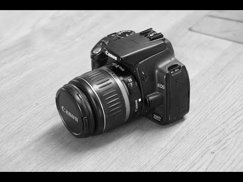 Mono-Conversion of a Canon 350D