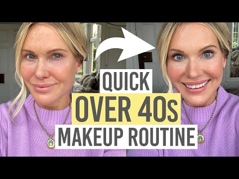 ⏰ FAST MORNING MAKEUP FOR OVER 40s | QUICK & EASY EVERY DAY MAKEUP LOOK FOR MATURE SKIN ☀️
