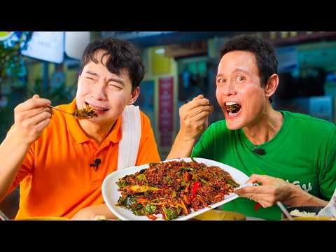 Spicy Thai JUNGLE FOOD!! (Can Uncle Roger Handle It?) 🌶️