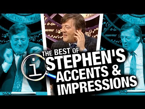 QI | Best Of Stephen's Accents & Impressions