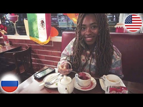 Американка пробует РУССКУЮ ЕДУ в ПЕРВЫЙ РАЗ в жизни. Её РЕАКЦИЯ вас УДИВИТ! Свидание с Американкой🇺🇸