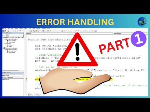Error Handling In Excel VBA - Part 1