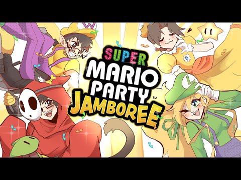 We Lost Our Minds Playing Mario Party ft. Shenpai, JoCat & Ray
