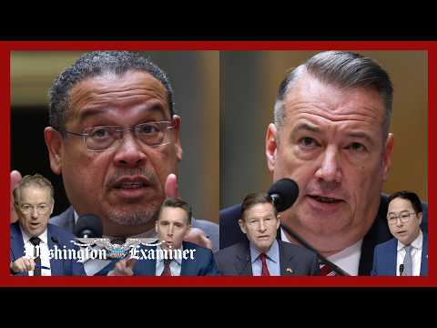 Top moments as AG Keith Ellison and Todd Lyons testify on immigration