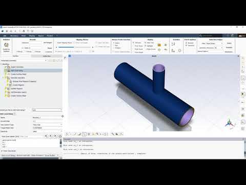 An introduction to Fluent Meshing - Watertight Geometry WorkFlow - ANSYS 2020 R1