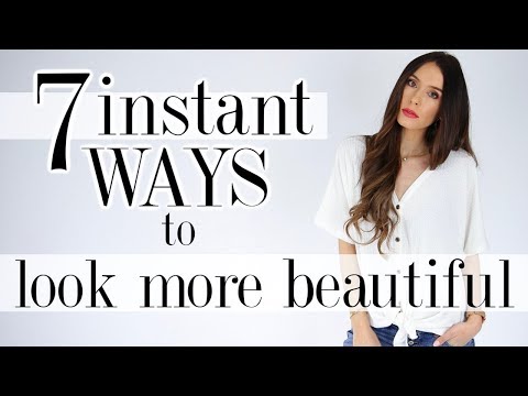 7 Ways To INSTANTLY Look BEAUTIFUL! *real tricks*