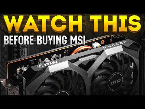Warning to MSI AMD graphics card buyers