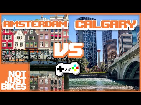 Safe Cycling Showdown - Good vs. Bad City Design - Plus 1 Minus 2