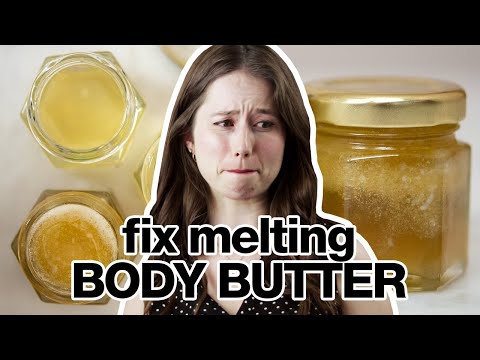 Why is my body butter melting? // Fix melting body butter! // How to Formulate // Humblebee & Me