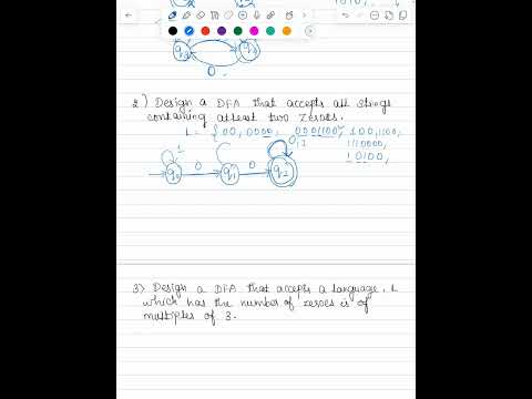 Deterministic Finite Automata: Additional Examples - Part 2