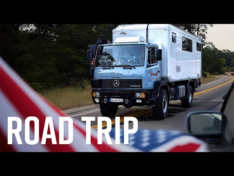 Im 35 Jahre alten LKW Camper von der Ostküste nach Denver | Expeditionsmobil Van Overlanding USA