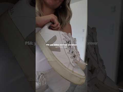 Nothing stays fresh-from-the-box forever 🫶🏻 #capsulewardrobe #slowfashion #underconsumption