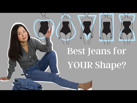 The right and WRONG jeans fit for YOUR shape (straight, flare, boyfriend, or... skinny?)