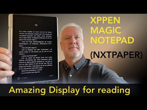 XPPEN Magic Note Pad review - Amazing e-reader tablet with note taking features and NXTPAPER display