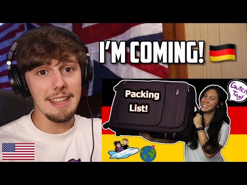 American Reacts to 8 Things to Bring & NOT to Bring to Germany!