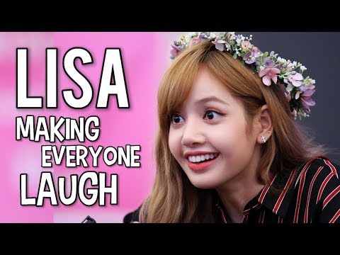 LISA MAKING EVERYONE LAUGH! #AceLalisaDay