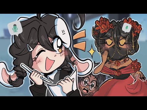 Drawing Roblox Avatars... but with VOICE CHAT!