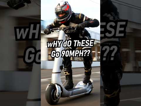 wHy aRE E-ScOOTeR ToP SpEEDs sO FAST?