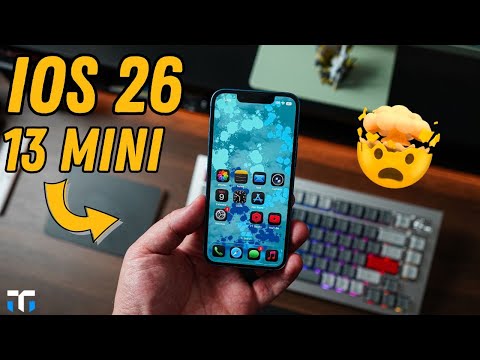 iOS 26 on the iPhone 13 mini!