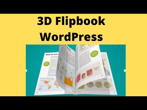 How to create Pdf flipbook in wordpress - 3D Flipbook WordPress